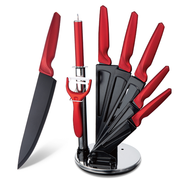 S137-Professional 8pcs stainless steel chef kitchen knife set with acylic block-ZX | kitchen knife,Kitchen tools,Silicone Cake Mould,Cutting Board,Baking Tool Sets,Chef Knife,Steak Knife,Slicer knife,Utility Knife,Paring Knife,Knife block,Knife Stand,Santoku Knife,toddler Knife,Plastic Knife,Non Stick Painting Knife,Colorful Knife,Stainless Steel Knife,Can opener,bottle Opener,Tea Strainer,Grater,Egg Beater,Nylon Kitchen tool,Silicone Kitchen Tool,Cookie Cutter,Cooking Knife Set,Knife Sharpener,Peeler,Cake Knife,Cheese Knife,Pizza Knife,Silicone Spatular,Silicone Spoon,Food Tong,Forged knife,Kitchen Scissors,cake baking knives,Children’s Cooking knives,Carving Knife