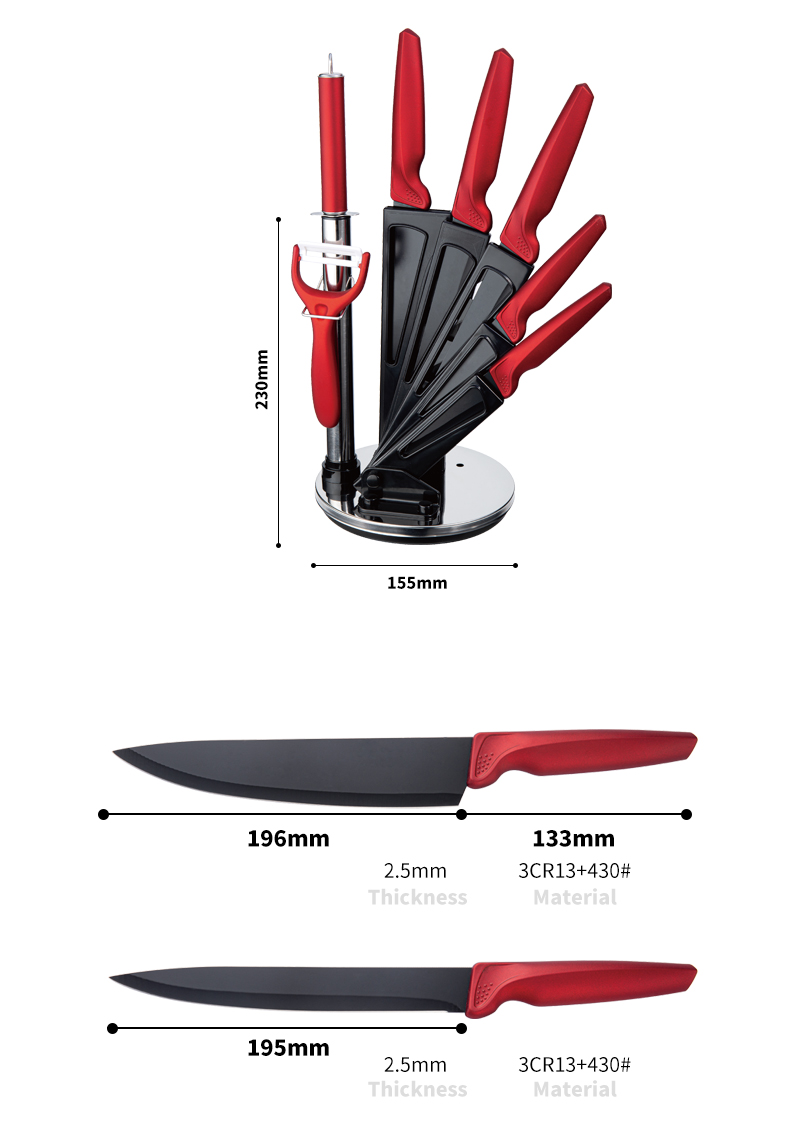 S137-Professional 8pcs stainless steel chef kitchen knife set with acylic block-ZX | kitchen knife,Kitchen tools,Silicone Cake Mould,Cutting Board,Baking Tool Sets,Chef Knife,Steak Knife,Slicer knife,Utility Knife,Paring Knife,Knife block,Knife Stand,Santoku Knife,toddler Knife,Plastic Knife,Non Stick Painting Knife,Colorful Knife,Stainless Steel Knife,Can opener,bottle Opener,Tea Strainer,Grater,Egg Beater,Nylon Kitchen tool,Silicone Kitchen Tool,Cookie Cutter,Cooking Knife Set,Knife Sharpener,Peeler,Cake Knife,Cheese Knife,Pizza Knife,Silicone Spatular,Silicone Spoon,Food Tong,Forged knife,Kitchen Scissors,cake baking knives,Children’s Cooking knives,Carving Knife