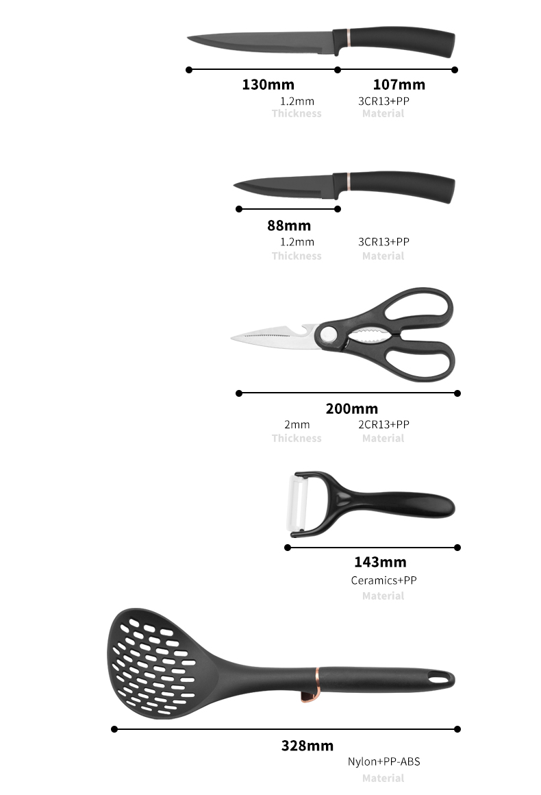 SC001-14pcs 3cr13 kitchen knife set with Stainless Steel Block-ZX | kitchen knife,Kitchen tools,Silicone Cake Mould,Cutting Board,Baking Tool Sets,Chef Knife,Steak Knife,Slicer knife,Utility Knife,Paring Knife,Knife block,Knife Stand,Santoku Knife,toddler Knife,Plastic Knife,Non Stick Painting Knife,Colorful Knife,Stainless Steel Knife,Can opener,bottle Opener,Tea Strainer,Grater,Egg Beater,Nylon Kitchen tool,Silicone Kitchen Tool,Cookie Cutter,Cooking Knife Set,Knife Sharpener,Peeler,Cake Knife,Cheese Knife,Pizza Knife,Silicone Spatular,Silicone Spoon,Food Tong,Forged knife,Kitchen Scissors,cake baking knives,Children’s Cooking knives,Carving Knife