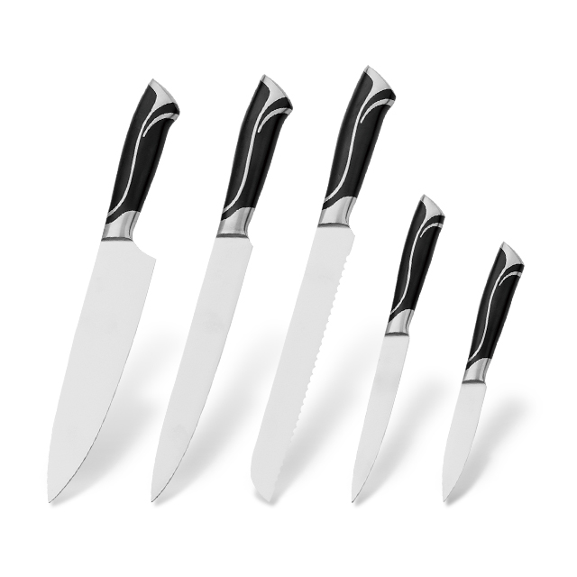 G111-6pcs Popular Design Kitchen Knife Set na may Double Casting Handle at Magnet Block-ZX | kutsilyo sa kusina,Mga tool sa kusina,Silicone Cake Mould,Cutting Board,Baking Tool Sets,Chef Knife,Steak Knife,Slicer knife,Utility Knife,Paring Knife,Knife block,Knife Stand,Santoku Knife,Toddler Knife,Plastic Knife,Non Stick Painting Kutsilyo,Makulay na Kutsilyo,Kutsilyong Stainless Steel,Pambubukas ng lata,Pambubukas ng Bote,Salaan ng Tsaa,Grater,Egg Beater,Nylon Kitchen tool,Silicone Kitchen Tool,Cookie Cutter,Cooking Knife Set,Knife Sharpener,Peeler,Cake Knife,Cheese Knife,Pizza Knife, Silicone Spatular, Silicone Spoon, Food Tong, Forged na kutsilyo, Gunting sa Kusina, mga kutsilyo sa pagbe-bake ng cake, Mga kutsilyo sa pagluluto ng mga bata, Ukit na kutsilyo