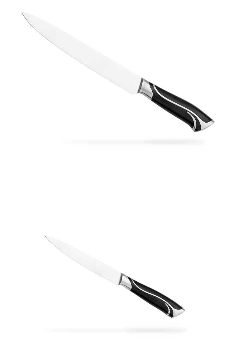 G111-6pcs Popular Design Kitchen Knife Set na may Double Casting Handle at Magnet Block-ZX | kutsilyo sa kusina,Mga tool sa kusina,Silicone Cake Mould,Cutting Board,Baking Tool Sets,Chef Knife,Steak Knife,Slicer knife,Utility Knife,Paring Knife,Knife block,Knife Stand,Santoku Knife,Toddler Knife,Plastic Knife,Non Stick Painting Kutsilyo,Makulay na Kutsilyo,Kutsilyong Stainless Steel,Pambubukas ng lata,Pambubukas ng Bote,Salaan ng Tsaa,Grater,Egg Beater,Nylon Kitchen tool,Silicone Kitchen Tool,Cookie Cutter,Cooking Knife Set,Knife Sharpener,Peeler,Cake Knife,Cheese Knife,Pizza Knife, Silicone Spatular, Silicone Spoon, Food Tong, Forged na kutsilyo, Gunting sa Kusina, mga kutsilyo sa pagbe-bake ng cake, Mga kutsilyo sa pagluluto ng mga bata, Ukit na kutsilyo