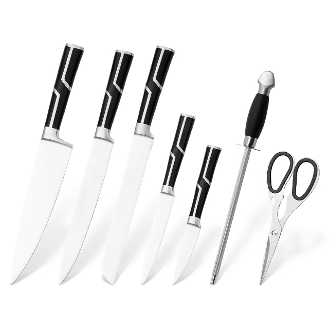 G120-8pcs stainless steel kitchen set knives-ZX | kitchen knife,Kitchen tools,Silicone Cake Mould,Cutting Board,Baking Tool Sets,Chef Knife,Steak Knife,Slicer knife,Utility Knife,Paring Knife,Knife block,Knife Stand,Santoku Knife,toddler Knife,Plastic Knife,Non Stick Painting Knife,Colorful Knife,Stainless Steel Knife,Can opener,bottle Opener,Tea Strainer,Grater,Egg Beater,Nylon Kitchen tool,Silicone Kitchen Tool,Cookie Cutter,Cooking Knife Set,Knife Sharpener,Peeler,Cake Knife,Cheese Knife,Pizza Knife,Silicone Spatular,Silicone Spoon,Food Tong,Forged knife,Kitchen Scissors,cake baking knives,Children’s Cooking knives,Carving Knife