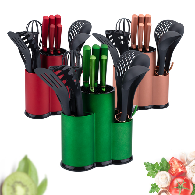 KC001-New Arrival 13 pcs 3CR13 stainless steel kitchen utensil knife set with block-ZX | kitchen knife,Kitchen tools,Silicone Cake Mould,Cutting Board,Baking Tool Sets,Chef Knife,Steak Knife,Slicer knife,Utility Knife,Paring Knife,Knife block,Knife Stand,Santoku Knife,toddler Knife,Plastic Knife,Non Stick Painting Knife,Colorful Knife,Stainless Steel Knife,Can opener,bottle Opener,Tea Strainer,Grater,Egg Beater,Nylon Kitchen tool,Silicone Kitchen Tool,Cookie Cutter,Cooking Knife Set,Knife Sharpener,Peeler,Cake Knife,Cheese Knife,Pizza Knife,Silicone Spatular,Silicone Spoon,Food Tong,Forged knife,Kitchen Scissors,cake baking knives,Children’s Cooking knives,Carving Knife