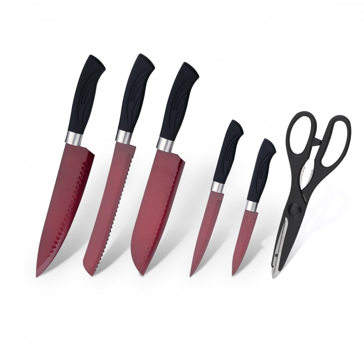 S142-factory direct supply 6pcs best design stainless steel kitchen knife set with colorful block for Chef carving cooking-ZX | kitchen knife,Kitchen tools,Silicone Cake Mould,Cutting Board,Baking Tool Sets,Chef Knife,Steak Knife,Slicer knife,Utility Knife,Paring Knife,Knife block,Knife Stand,Santoku Knife,toddler Knife,Plastic Knife,Non Stick Painting Knife,Colorful Knife,Stainless Steel Knife,Can opener,bottle Opener,Tea Strainer,Grater,Egg Beater,Nylon Kitchen tool,Silicone Kitchen Tool,Cookie Cutter,Cooking Knife Set,Knife Sharpener,Peeler,Cake Knife,Cheese Knife,Pizza Knife,Silicone Spatular,Silicone Spoon,Food Tong,Forged knife,Kitchen Scissors,cake baking knives,Children’s Cooking knives,Carving Knife