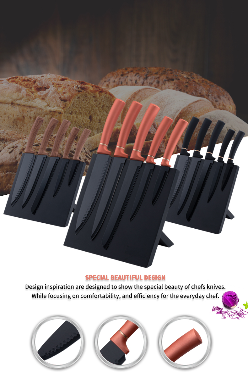 K126-Haute qualité 5pcs 3cr13 en acier inoxydable couteau de chef ménage couteau de cuisine set-ZX | couteau de cuisine, ustensiles de cuisine, moule à gâteau en silicone, planche à découper, ensembles d'outils de cuisson, couteau de chef, couteau à steak, couteau à trancher, couteau utilitaire, couteau d'office, bloc de couteaux, support de couteau, couteau Santoku, couteau pour tout-petits, couteau en plastique, peinture antiadhésive Couteau, couteau coloré, couteau en acier inoxydable, ouvre-boîte, ouvre-bouteille, passoire à thé, râpe, batteur à œufs, outil de cuisine en nylon, outil de cuisine en silicone, emporte-pièce, ensemble de couteaux de cuisine, aiguiseur de couteau, éplucheur, couteau à gâteau, couteau à fromage, pizza Couteau, spatule en silicone, cuillère en silicone, pince alimentaire, couteau forgé, ciseaux de cuisine, couteaux à gâteaux, couteaux de cuisine pour enfants, couteau à découper