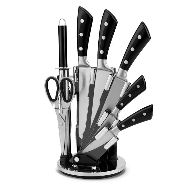 K124-Hot sale 8 pcs 3cr13 430 stainless steel kitchen chef knife set with scissor peeler-ZX | kitchen knife,Kitchen tools,Silicone Cake Mould,Cutting Board,Baking Tool Sets,Chef Knife,Steak Knife,Slicer knife,Utility Knife,Paring Knife,Knife block,Knife Stand,Santoku Knife,toddler Knife,Plastic Knife,Non Stick Painting Knife,Colorful Knife,Stainless Steel Knife,Can opener,bottle Opener,Tea Strainer,Grater,Egg Beater,Nylon Kitchen tool,Silicone Kitchen Tool,Cookie Cutter,Cooking Knife Set,Knife Sharpener,Peeler,Cake Knife,Cheese Knife,Pizza Knife,Silicone Spatular,Silicone Spoon,Food Tong,Forged knife,Kitchen Scissors,cake baking knives,Children’s Cooking knives,Carving Knife