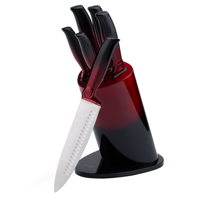 K129-Настройка 5 шт. 3cr13 з нержавеючай сталі кухонны нож Набор нажоў шэф-кухары з маляўнічым блокам-ZX | кухонны нож, кухонны інструмент, сіліконавая форма для торта, апрацоўчая дошка, наборы інструментаў для выпечкі, шэф-наж, нож для стейка, нож для слайсера, нож, нож для ачысткі, блок для нажа, падстаўка для нажа, нож Santoku, нож для маляняці, пластыкавы нож для наклейкі, Нож, рознакаляровы нож, нож з нержавеючай сталі, адкрывалка для банкаў, адкрывалка для бутэлек, сітак для гарбаты, тарка, яйка для ўзбівання, нейлонавы кухонны інструмент, сіліконавы кухонны інструмент, разак для печыва, набор нажоў для кулінарных нажоў, тачылка для нажоў, ачышчальнік, нож для торта, нож для кафэ, Нож, сіліконавая лапатачка, сіліконавая лыжка, харчовая шчыпцы, каваны нож, кухонныя нажніцы, нажы для выпечкі тортаў, дзіцячыя кулінарныя нажы, нож для разьбы