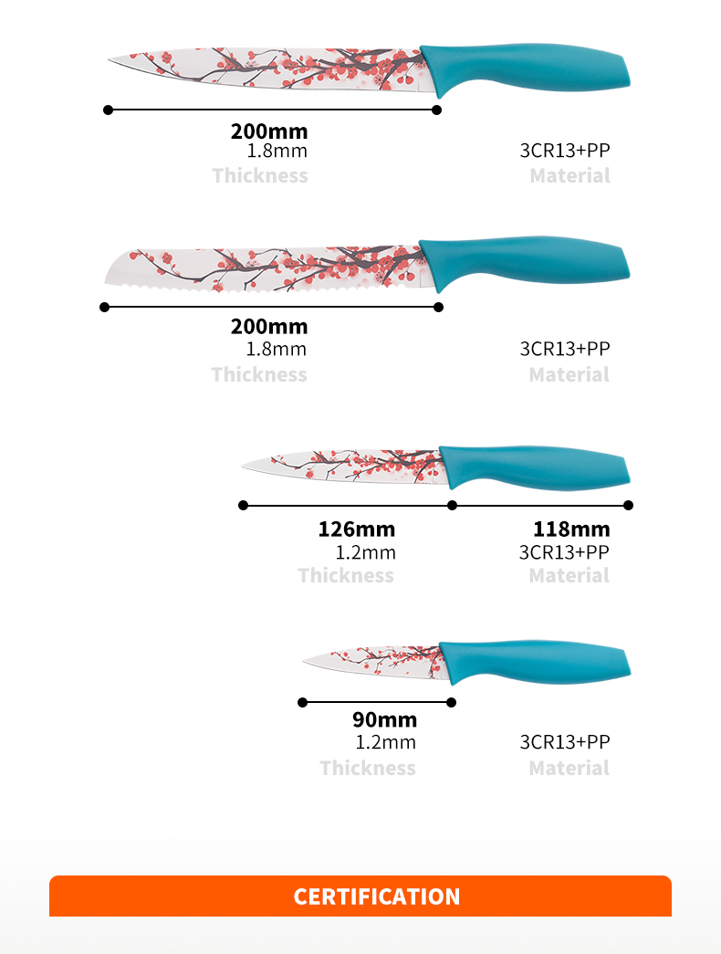 S110-Customized new design 5 pcs Chef Knives Kitchen Knife Set with bule handle-ZX | kitchen knife,Kitchen tools,Silicone Cake Mould,Cutting Board,Baking Tool Sets,Chef Knife,Steak Knife,Slicer knife,Utility Knife,Paring Knife,Knife block,Knife Stand,Santoku Knife,toddler Knife,Plastic Knife,Non Stick Painting Knife,Colorful Knife,Stainless Steel Knife,Can opener,bottle Opener,Tea Strainer,Grater,Egg Beater,Nylon Kitchen tool,Silicone Kitchen Tool,Cookie Cutter,Cooking Knife Set,Knife Sharpener,Peeler,Cake Knife,Cheese Knife,Pizza Knife,Silicone Spatular,Silicone Spoon,Food Tong,Forged knife,Kitchen Scissors,cake baking knives,Children’s Cooking knives,Carving Knife