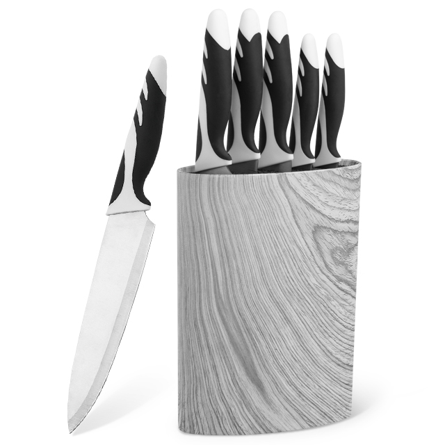 S106-Private Label Набор из 5 кухонных ножей из нержавеющей стали 3cr13 с блоком-ZX | кухонный нож, кухонные инструменты, силиконовая форма для торта, разделочная доска, наборы инструментов для выпечки, нож шеф-повара, нож для стейка, нож для нарезки, универсальный нож, нож для очистки овощей, блок ножей, подставка для ножей, нож Сантоку, нож для малышей, пластиковый нож, антипригарная окраска Нож, красочный нож, нож из нержавеющей стали, консервный нож, открывалка для бутылок, ситечко для чая, терка, взбиватель яиц, нейлоновый кухонный инструмент, силиконовый кухонный инструмент, резак для печенья, набор кухонных ножей, точилка для ножей, овощечистка, нож для торта, нож для сыра, пицца Нож, силиконовый шпатель, силиконовая ложка, щипцы для еды, кованый нож, кухонные ножницы, ножи для выпечки торта, детские кухонные ножи, разделочный нож