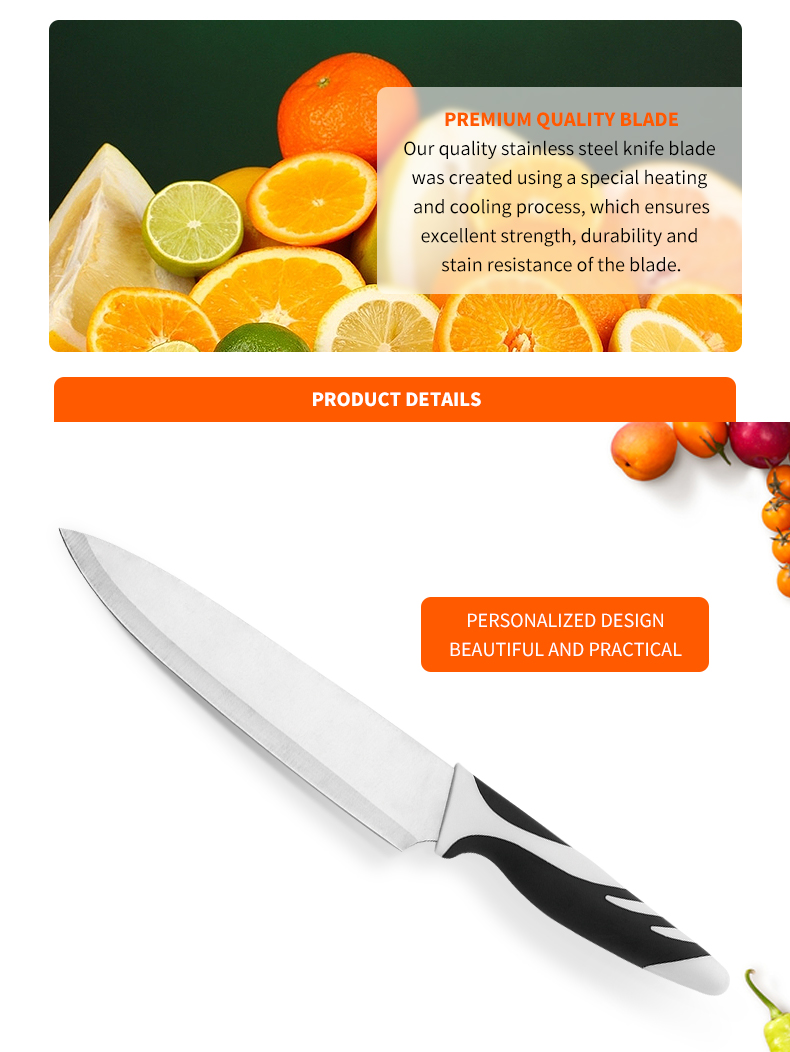 S106-Private Label Набор из 5 кухонных ножей из нержавеющей стали 3cr13 с блоком-ZX | кухонный нож, кухонные инструменты, силиконовая форма для торта, разделочная доска, наборы инструментов для выпечки, нож шеф-повара, нож для стейка, нож для нарезки, универсальный нож, нож для очистки овощей, блок ножей, подставка для ножей, нож Сантоку, нож для малышей, пластиковый нож, антипригарная окраска Нож, красочный нож, нож из нержавеющей стали, консервный нож, открывалка для бутылок, ситечко для чая, терка, взбиватель яиц, нейлоновый кухонный инструмент, силиконовый кухонный инструмент, резак для печенья, набор кухонных ножей, точилка для ножей, овощечистка, нож для торта, нож для сыра, пицца Нож, силиконовый шпатель, силиконовая ложка, щипцы для еды, кованый нож, кухонные ножницы, ножи для выпечки торта, детские кухонные ножи, разделочный нож