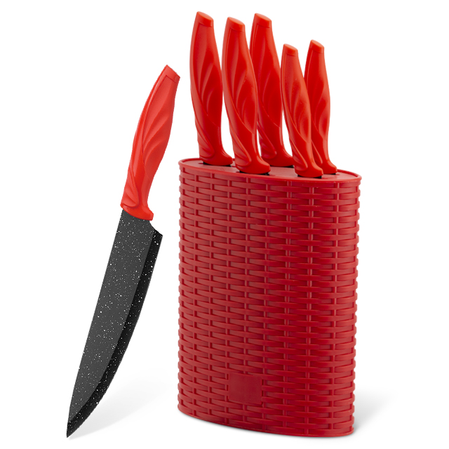 S113-Professional Practical 5 pcs stianless steel durable red black kitchen knife set-ZX | kitchen knife,Kitchen tools,Silicone Cake Mould,Cutting Board,Baking Tool Sets,Chef Knife,Steak Knife,Slicer knife,Utility Knife,Paring Knife,Knife block,Knife Stand,Santoku Knife,toddler Knife,Plastic Knife,Non Stick Painting Knife,Colorful Knife,Stainless Steel Knife,Can opener,bottle Opener,Tea Strainer,Grater,Egg Beater,Nylon Kitchen tool,Silicone Kitchen Tool,Cookie Cutter,Cooking Knife Set,Knife Sharpener,Peeler,Cake Knife,Cheese Knife,Pizza Knife,Silicone Spatular,Silicone Spoon,Food Tong,Forged knife,Kitchen Scissors,cake baking knives,Children’s Cooking knives,Carving Knife