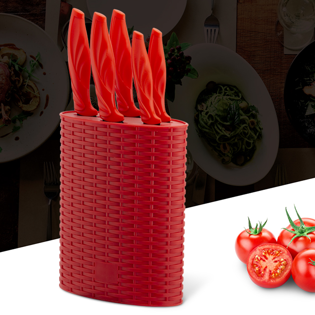 S113-Professional Practical 5 pcs stianless steel durable red black kitchen knife set-ZX | kitchen knife,Kitchen tools,Silicone Cake Mould,Cutting Board,Baking Tool Sets,Chef Knife,Steak Knife,Slicer knife,Utility Knife,Paring Knife,Knife block,Knife Stand,Santoku Knife,toddler Knife,Plastic Knife,Non Stick Painting Knife,Colorful Knife,Stainless Steel Knife,Can opener,bottle Opener,Tea Strainer,Grater,Egg Beater,Nylon Kitchen tool,Silicone Kitchen Tool,Cookie Cutter,Cooking Knife Set,Knife Sharpener,Peeler,Cake Knife,Cheese Knife,Pizza Knife,Silicone Spatular,Silicone Spoon,Food Tong,Forged knife,Kitchen Scissors,cake baking knives,Children’s Cooking knives,Carving Knife