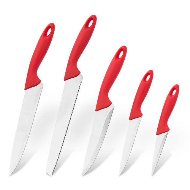 S129-OEM فئڪٽري Multifunctional Plastic Handle Kitchen Knife Set for Home Kitchen-ZX | باورچی خانه جي چاقو،بچي جا اوزار،سلڪون ڪيڪ مولڊ،ڪٽنگ بورڊ،بيڪنگ ٽول سيٽ،شيف چاقو،اسٽيڪ چاقو،سلائيسر چاقو،يوٽيلٽي چاقو،پيرنگ چاقو،چاقو بلاڪ،چاقو اسٽينڊ،سينٽوڪو چاقو،ننڍو ٻار چاقو،پلاسٽڪ جي نانڪ چاقو، رنگ برنگي چاقو، اسٽينلیس اسٽيل چاقو، ڪين اوپنر، بوتل کولڻ وارو، چانهه ڇڪڻ وارو، گرٽر، ايگ بيٽر، نائلون باورچی خانه جو اوزار، سلڪون باورچی خانه جو اوزار، ڪوڪي ڪٽر، پچائڻ وارو چاقو سيٽ، چاقو تيز ڪندڙ، پيلر، ڪيڪ چاقو، چاقو چاقو، سلڪون اسپيٽولر، سلڪون اسپون، کاڌي جي ٽونگ، جعلسازي چاقو، باورچی خانه جي اسڪيسر، ڪيڪ بيڪنگ چاقو، ٻارن جي پچائڻ جا چاقو، نقاشي چاقو