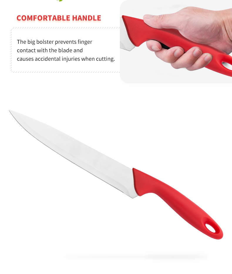 S129-OEM Factory Multifunctional Plastic Handle Kitchen Knife Set for Home Kitchen-ZX | kitchen knife,Kitchen tools,Silicone Cake Mould,Cutting Board,Baking Tool Sets,Chef Knife,Steak Knife,Slicer knife,Utility Knife,Paring Knife,Knife block,Knife Stand,Santoku Knife,toddler Knife,Plastic Knife,Non Stick Painting Knife,Colorful Knife,Stainless Steel Knife,Can opener,bottle Opener,Tea Strainer,Grater,Egg Beater,Nylon Kitchen tool,Silicone Kitchen Tool,Cookie Cutter,Cooking Knife Set,Knife Sharpener,Peeler,Cake Knife,Cheese Knife,Pizza Knife,Silicone Spatular,Silicone Spoon,Food Tong,Forged knife,Kitchen Scissors,cake baking knives,Children’s Cooking knives,Carving Knife