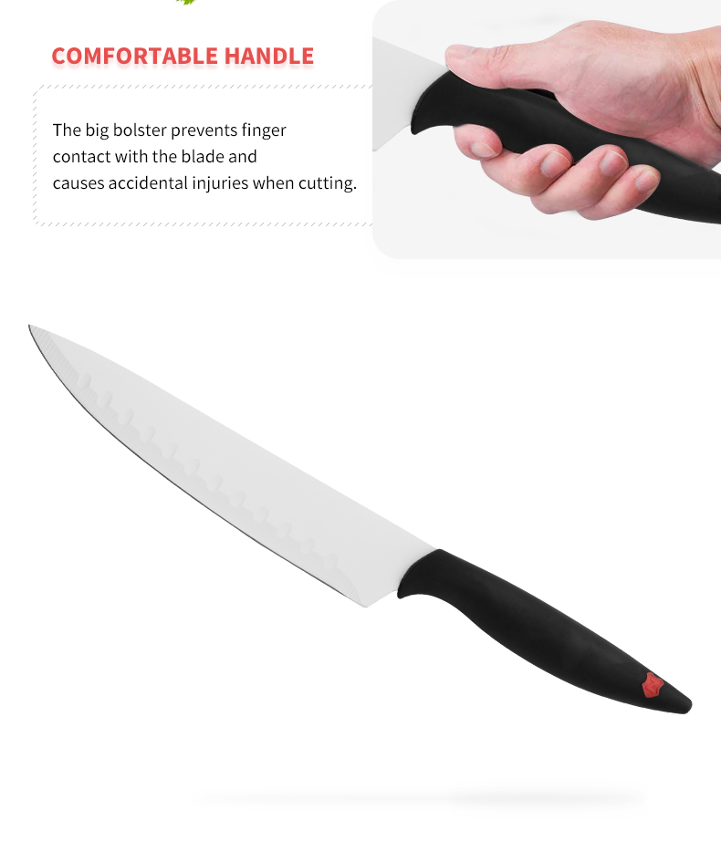 S131-New Arrival Multifunctional Stainless Steel 7pcs Kitchen Knife Set with Plastic Handle-ZX | kitchen knife,Kitchen tools,Silicone Cake Mould,Cutting Board,Baking Tool Sets,Chef Knife,Steak Knife,Slicer knife,Utility Knife,Paring Knife,Knife block,Knife Stand,Santoku Knife,toddler Knife,Plastic Knife,Non Stick Painting Knife,Colorful Knife,Stainless Steel Knife,Can opener,bottle Opener,Tea Strainer,Grater,Egg Beater,Nylon Kitchen tool,Silicone Kitchen Tool,Cookie Cutter,Cooking Knife Set,Knife Sharpener,Peeler,Cake Knife,Cheese Knife,Pizza Knife,Silicone Spatular,Silicone Spoon,Food Tong,Forged knife,Kitchen Scissors,cake baking knives,Children’s Cooking knives,Carving Knife