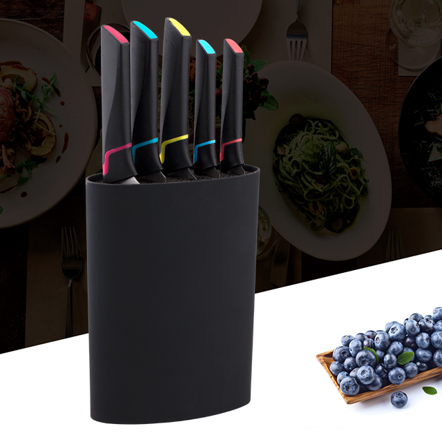 S140-New design plastic handle kitchen knife set-ZX | kitchen knife,Kitchen tools,Silicone Cake Mould,Cutting Board,Baking Tool Sets,Chef Knife,Steak Knife,Slicer knife,Utility Knife,Paring Knife,Knife block,Knife Stand,Santoku Knife,toddler Knife,Plastic Knife,Non Stick Painting Knife,Colorful Knife,Stainless Steel Knife,Can opener,bottle Opener,Tea Strainer,Grater,Egg Beater,Nylon Kitchen tool,Silicone Kitchen Tool,Cookie Cutter,Cooking Knife Set,Knife Sharpener,Peeler,Cake Knife,Cheese Knife,Pizza Knife,Silicone Spatular,Silicone Spoon,Food Tong,Forged knife,Kitchen Scissors,cake baking knives,Children’s Cooking knives,Carving Knife