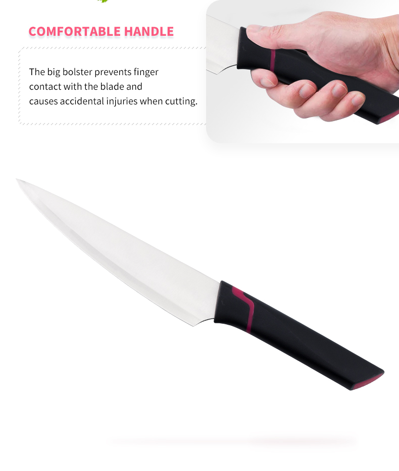 S140-New design plastic handle kitchen knife set-ZX | kitchen knife,Kitchen tools,Silicone Cake Mould,Cutting Board,Baking Tool Sets,Chef Knife,Steak Knife,Slicer knife,Utility Knife,Paring Knife,Knife block,Knife Stand,Santoku Knife,toddler Knife,Plastic Knife,Non Stick Painting Knife,Colorful Knife,Stainless Steel Knife,Can opener,bottle Opener,Tea Strainer,Grater,Egg Beater,Nylon Kitchen tool,Silicone Kitchen Tool,Cookie Cutter,Cooking Knife Set,Knife Sharpener,Peeler,Cake Knife,Cheese Knife,Pizza Knife,Silicone Spatular,Silicone Spoon,Food Tong,Forged knife,Kitchen Scissors,cake baking knives,Children’s Cooking knives,Carving Knife