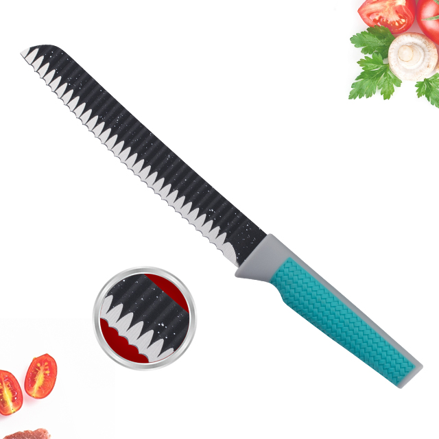 S145-7pcs kitchen knife with PP handle for convenient cooking and life hot sale in Amazon-ZX | kitchen knife,Kitchen tools,Silicone Cake Mould,Cutting Board,Baking Tool Sets,Chef Knife,Steak Knife,Slicer knife,Utility Knife,Paring Knife,Knife block,Knife Stand,Santoku Knife,toddler Knife,Plastic Knife,Non Stick Painting Knife,Colorful Knife,Stainless Steel Knife,Can opener,bottle Opener,Tea Strainer,Grater,Egg Beater,Nylon Kitchen tool,Silicone Kitchen Tool,Cookie Cutter,Cooking Knife Set,Knife Sharpener,Peeler,Cake Knife,Cheese Knife,Pizza Knife,Silicone Spatular,Silicone Spoon,Food Tong,Forged knife,Kitchen Scissors,cake baking knives,Children’s Cooking knives,Carving Knife