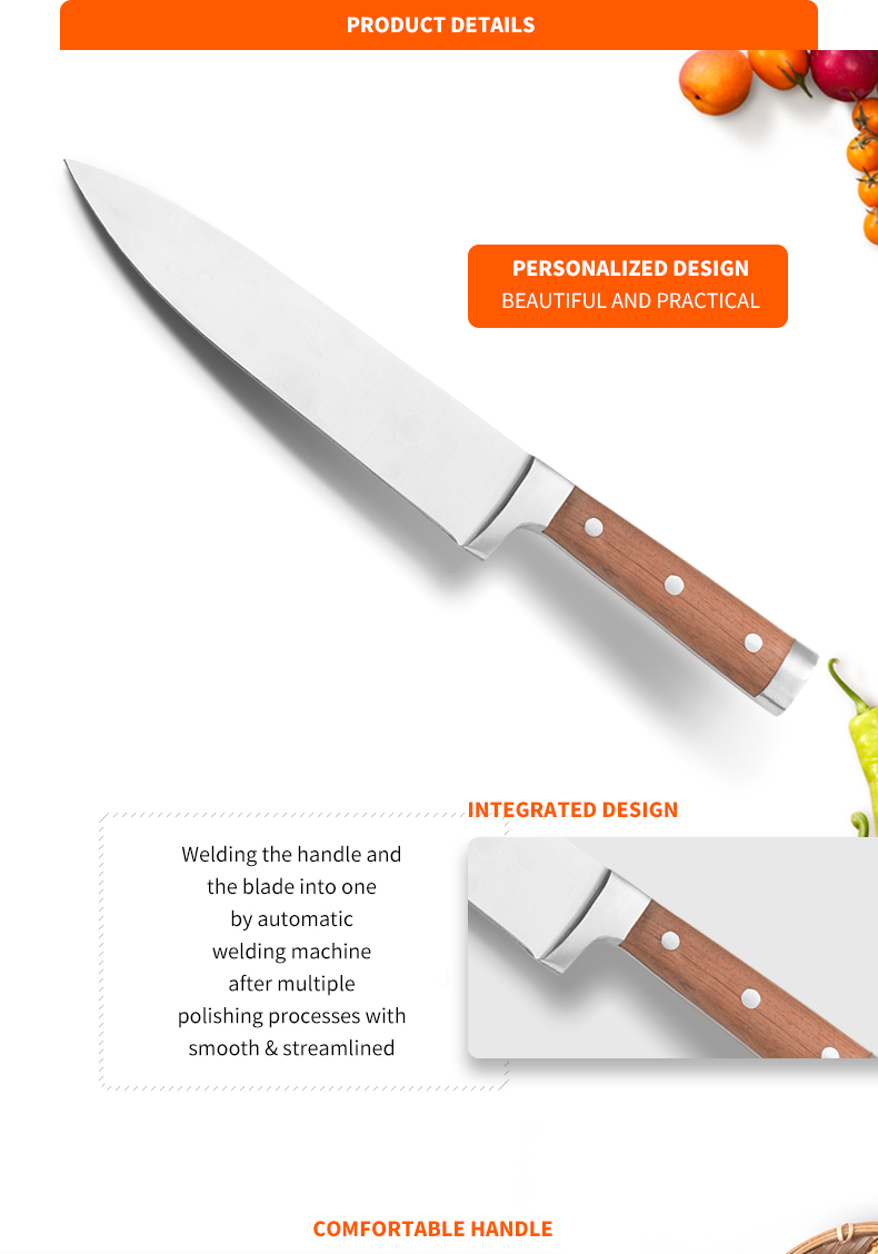 G101-High quality Casting and wood handle kitchen knife set-ZX | kitchen knife,Kitchen tools,Silicone Cake Mould,Cutting Board,Baking Tool Sets,Chef Knife,Steak Knife,Slicer knife,Utility Knife,Paring Knife,Knife block,Knife Stand,Santoku Knife,toddler Knife,Plastic Knife,Non Stick Painting Knife,Colorful Knife,Stainless Steel Knife,Can opener,bottle Opener,Tea Strainer,Grater,Egg Beater,Nylon Kitchen tool,Silicone Kitchen Tool,Cookie Cutter,Cooking Knife Set,Knife Sharpener,Peeler,Cake Knife,Cheese Knife,Pizza Knife,Silicone Spatular,Silicone Spoon,Food Tong,Forged knife,Kitchen Scissors,cake baking knives,Children’s Cooking knives,Carving Knife