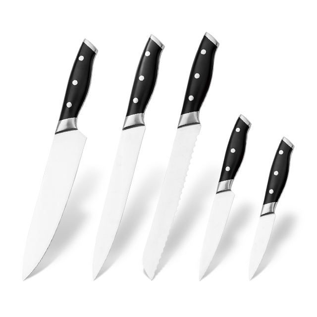 G102-3CR13 wysokiej jakości zestaw noży kuchennych-ZX | nóż kuchenny, narzędzia kuchenne, silikonowa forma do ciasta, deska do krojenia, zestawy narzędzi do pieczenia, nóż szefa kuchni, nóż do steków, nóż do krajalnic, nóż użytkowy, nóż do obierania, blok na noże, stojak na noże, nóż Santoku, nóż dla małych dzieci, nóż z tworzywa sztucznego, malowanie nieprzywierające Nóż, kolorowy nóż, nóż ze stali nierdzewnej, otwieracz do puszek, otwieracz do butelek, sitko do herbaty, tarka, trzepaczka do jajek, nylonowe narzędzie kuchenne, silikonowe narzędzie kuchenne, foremka do ciastek, zestaw noży do gotowania, ostrzałka do noży, obieraczka, nóż do ciasta, nóż do sera, pizza Nóż, łopatka silikonowa, łyżka silikonowa, szczypce do jedzenia, nóż kuty, nożyczki kuchenne, noże do pieczenia ciast, noże kuchenne dla dzieci, nóż do rzeźbienia
