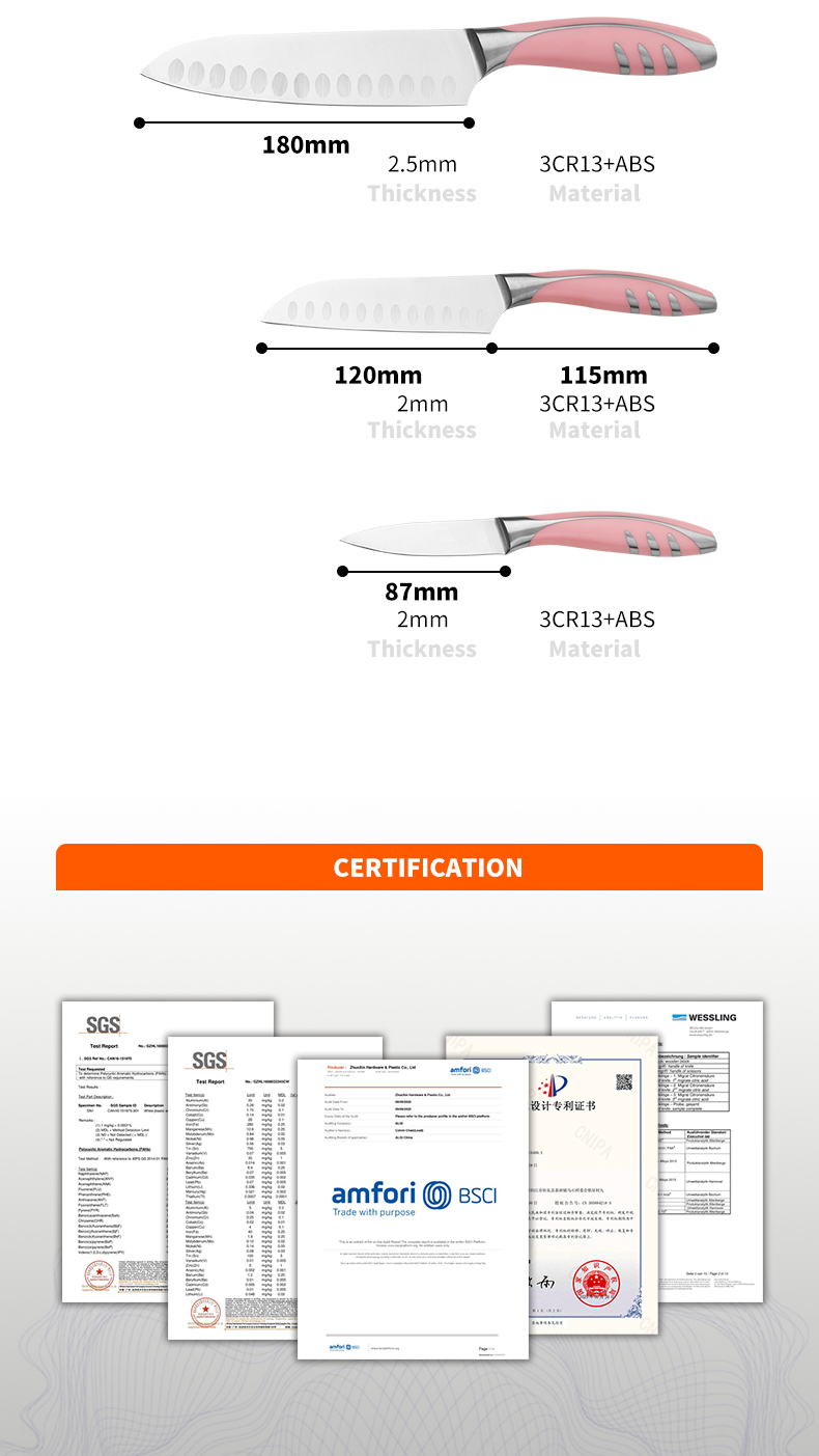 G103-Edelstahl-Küchenmesser-Set für Damen-ZX | Küchenmesser, Küchengeräte, Silikon-Kuchenform, Schneidebrett, Backwerkzeug-Sets, Kochmesser, Steakmesser, Hobelmesser, Allzweckmesser, Schälmesser, Messerblock, Messerständer, Santoku-Messer, Kleinkindermesser, Kunststoffmesser, Antihaftbeschichtung Messer, Buntes Messer, Edelstahlmesser, Dosenöffner, Flaschenöffner, Teesieb, Reibe, Schneebesen, Nylon-Küchenwerkzeug, Silikon-Küchenwerkzeug, Ausstecher, Kochmesser-Set, Messerschärfer, Schäler, Kuchenmesser, Käsemesser, Pizza Messer, Silikonspachtel, Silikonlöffel, Lebensmittelzange, geschmiedetes Messer, Küchenschere, Kuchenbackmesser, Kochmesser für Kinder, Tranchiermesser