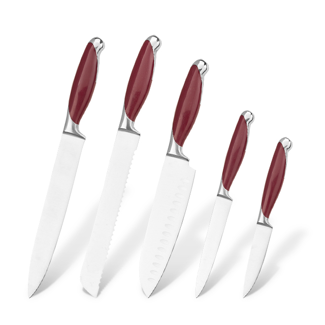 G106-Set coltelli da cucina di qualità-ZX | coltello da cucina, utensili da cucina, stampo per torta in silicone, tagliere, set di strumenti da forno, coltello da chef, coltello da bistecca, coltello per affettare, coltello multiuso, coltello da cucina, blocco coltelli, supporto per coltelli, coltello Santoku, coltello per bambini, coltello di plastica, pittura antiaderente Coltello, Coltello colorato, Coltello in acciaio inossidabile, Apriscatole, Apribottiglie, Colino per il tè, Grattugia, Frullino per le uova, Utensile da cucina in nylon, Utensile da cucina in silicone, Tagliabiscotti, Set di coltelli da cucina, Affilacoltelli, Pelapatate, Coltello da torta, Coltello da formaggio, Pizza Coltello, Spatola in silicone, Cucchiaio in silicone, Pinza per alimenti, Coltello forgiato, Forbici da cucina, Coltelli da forno per torte, Coltelli da cucina per bambini, Coltello da intaglio