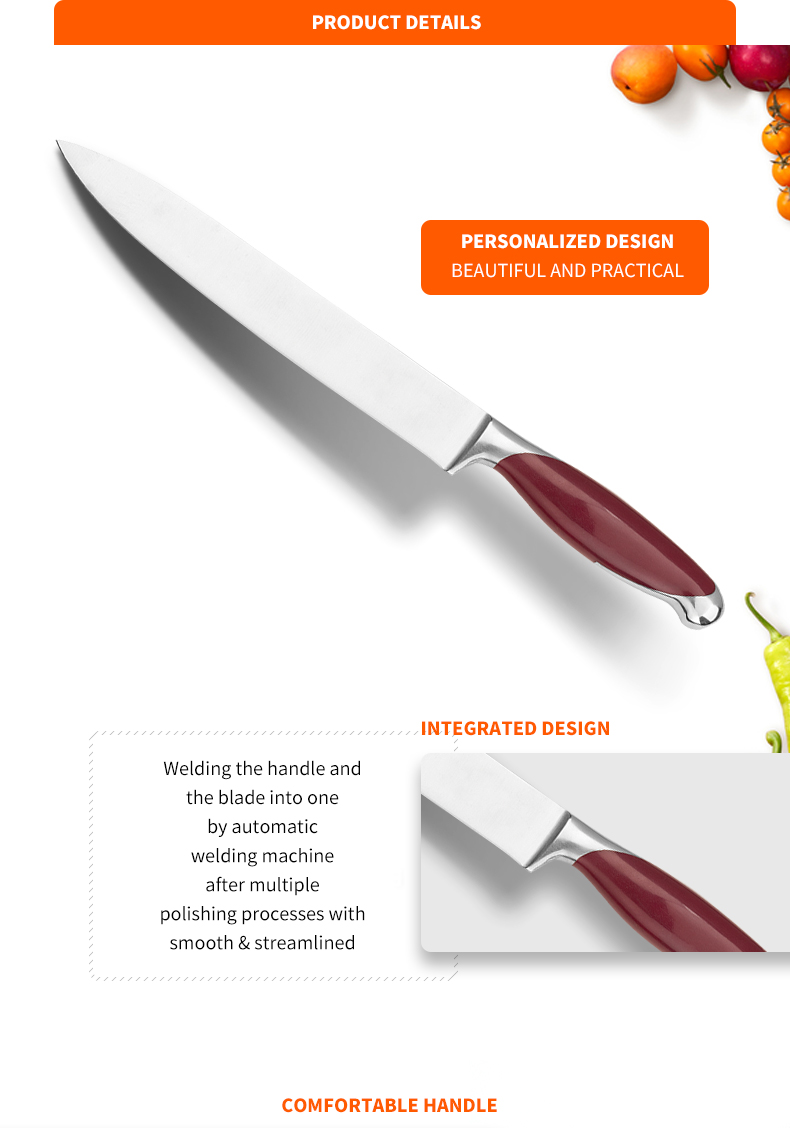 G106-کیفیت د پخلنځي چاقو سیټ-ZX | د پخلنځي چاقو، د پخلنځي وسیلې، د سیلیکون کیک مولډ، د پرې کولو تخته، د پخولو وسیلې سیټونه، شیف چاقو، د سټیک چاقو، سلیسر چاقو، یوټیلټي چاقو، پیرینګ چاقو، د چاقو بلاک، د چاقو سټینډ، سانتوکو چاقو، د کوچنیانو چاقو، پلاستیک نانکینګ چاقو، رنګین چاقو، د سټینلیس سټیل چاقو، کین خلاصونکی، د بوتل خلاصونکی، د چای ټینر، ګرټر، هګۍ بیټر، د نایلان پخلنځي وسیله، د سیلیکون د پخلنځي وسیله، د پخلنځي کټر، د پخلي چاقو سیټ، د چاقو تیزونکی، پیلر، د کیک چاقو، چاقو چاقو، سیلیکون سپتولر، سیلیکون چمچ، د خوړو ټانګ، جعل شوی چاقو، د پخلنځي کینچۍ، د کیک پخولو چاقو، د ماشومانو د پخلي چاقو، د نقاشۍ چاقو