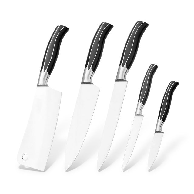 G107-Professional 6 pcs 3cr13 Stainless Steel Chef Knives kitchen knife set with wood block-ZX | kitchen knife,Kitchen tools,Silicone Cake Mould,Cutting Board,Baking Tool Sets,Chef Knife,Steak Knife,Slicer knife,Utility Knife,Paring Knife,Knife block,Knife Stand,Santoku Knife,toddler Knife,Plastic Knife,Non Stick Painting Knife,Colorful Knife,Stainless Steel Knife,Can opener,bottle Opener,Tea Strainer,Grater,Egg Beater,Nylon Kitchen tool,Silicone Kitchen Tool,Cookie Cutter,Cooking Knife Set,Knife Sharpener,Peeler,Cake Knife,Cheese Knife,Pizza Knife,Silicone Spatular,Silicone Spoon,Food Tong,Forged knife,Kitchen Scissors,cake baking knives,Children’s Cooking knives,Carving Knife