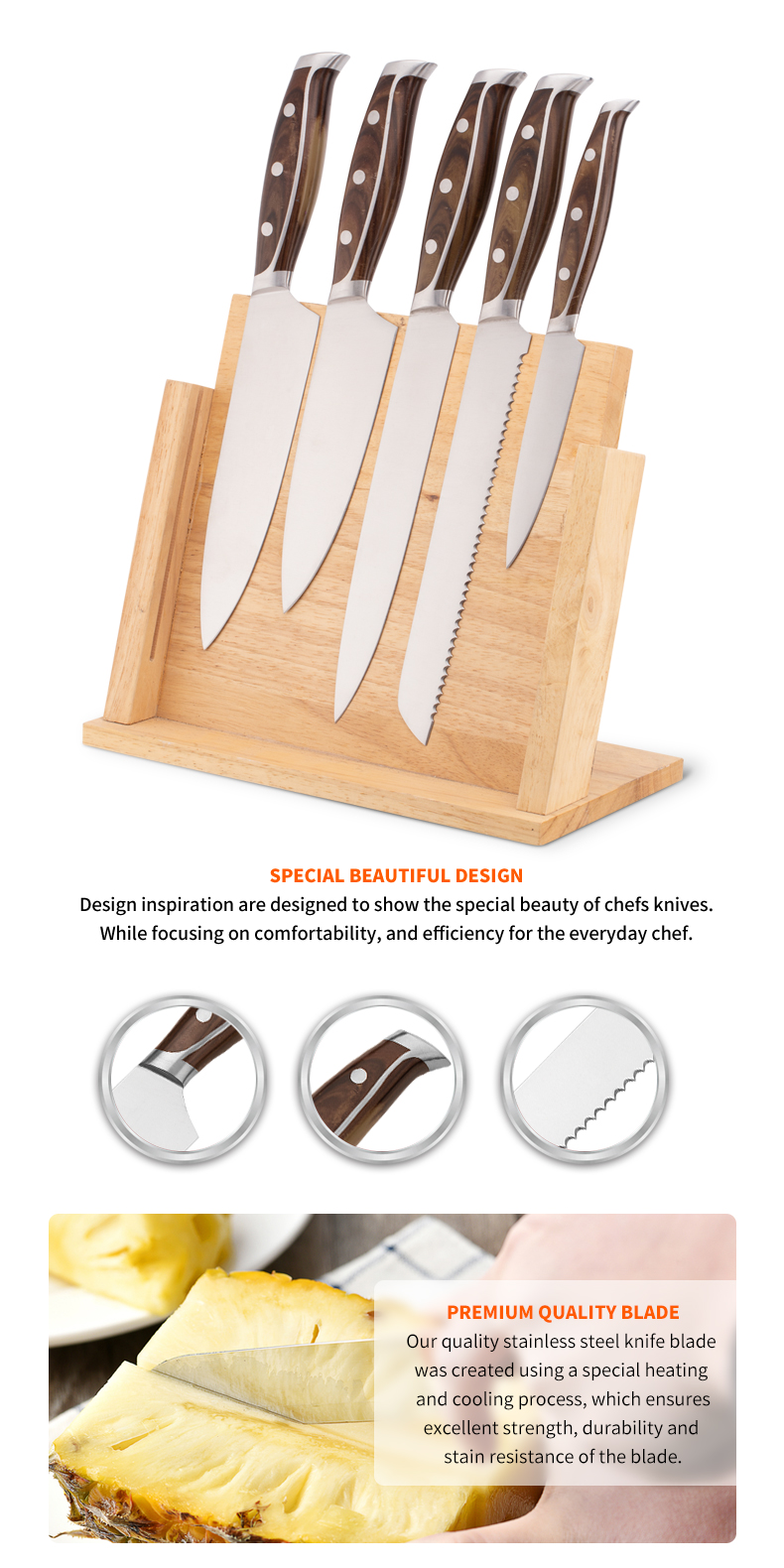 5pcs 3cr13 kitchen knife set with double casting handle, wood block-ZX | kitchen knife,Kitchen tools,Silicone Cake Mould,Cutting Board,Baking Tool Sets,Chef Knife,Steak Knife,Slicer knife,Utility Knife,Paring Knife,Knife block,Knife Stand,Santoku Knife,toddler Knife,Plastic Knife,Non Stick Painting Knife,Colorful Knife,Stainless Steel Knife,Can opener,bottle Opener,Tea Strainer,Grater,Egg Beater,Nylon Kitchen tool,Silicone Kitchen Tool,Cookie Cutter,Cooking Knife Set,Knife Sharpener,Peeler,Cake Knife,Cheese Knife,Pizza Knife,Silicone Spatular,Silicone Spoon,Food Tong,Forged knife,Kitchen Scissors,cake baking knives,Children’s Cooking knives,Carving Knife