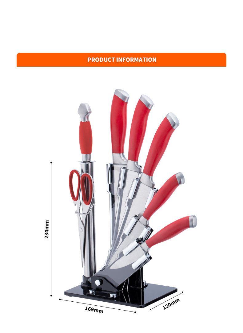 G117-5pcs 3cr13 kitchen knife set with double casting handle, acylic block-ZX | kitchen knife,Kitchen tools,Silicone Cake Mould,Cutting Board,Baking Tool Sets,Chef Knife,Steak Knife,Slicer knife,Utility Knife,Paring Knife,Knife block,Knife Stand,Santoku Knife,toddler Knife,Plastic Knife,Non Stick Painting Knife,Colorful Knife,Stainless Steel Knife,Can opener,bottle Opener,Tea Strainer,Grater,Egg Beater,Nylon Kitchen tool,Silicone Kitchen Tool,Cookie Cutter,Cooking Knife Set,Knife Sharpener,Peeler,Cake Knife,Cheese Knife,Pizza Knife,Silicone Spatular,Silicone Spoon,Food Tong,Forged knife,Kitchen Scissors,cake baking knives,Children’s Cooking knives,Carving Knife