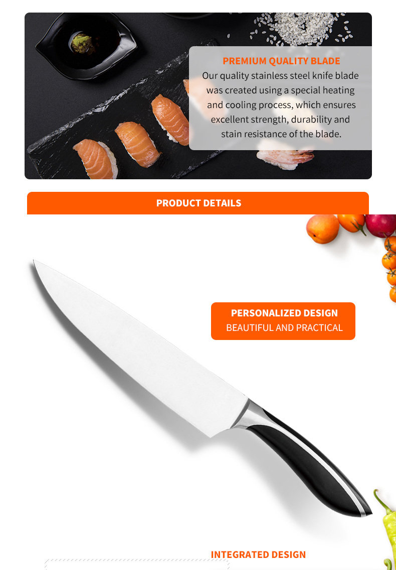 G119-Premium 8pcs 3cr13 قیچی آشپزخانه میوه پوست کن استیل ضد زنگ مجموعه چاقوی آشپزخانه با بلوک استیل-ZX | چاقوی آشپزخانه، ابزار آشپزخانه، قالب کیک سیلیکونی، تخته برش، مجموعه ابزار پخت، چاقوی سرآشپز، چاقوی استیک، چاقوی برش دهنده، چاقوی کاربردی، چاقوی جداکننده، بلوک چاقو، پایه چاقو، چاقوی سانتوکو، چاقوی کودک نوپا، چاقوی پلاستیکی، چاقوی پلاستیکی چاقو، چاقوی رنگارنگ، چاقوی استیل ضد زنگ، درب بازکن قوطی، درب بازکن بطری، صافی چای، رنده، تخم مرغ کوب، ابزار آشپزخانه نایلونی، ابزار آشپزخانه سیلیکونی، کاتر شیرینی، ست چاقوی پخت و پز، چاقو تیزکن، پوست کن، کیک زنیفی چاقو، کاردک سیلیکونی، قاشق سیلیکونی، تانگ غذا، چاقوی آهنگری، قیچی آشپزخانه، چاقوی پخت کیک، چاقوی آشپزی کودکان، چاقوی حکاکی