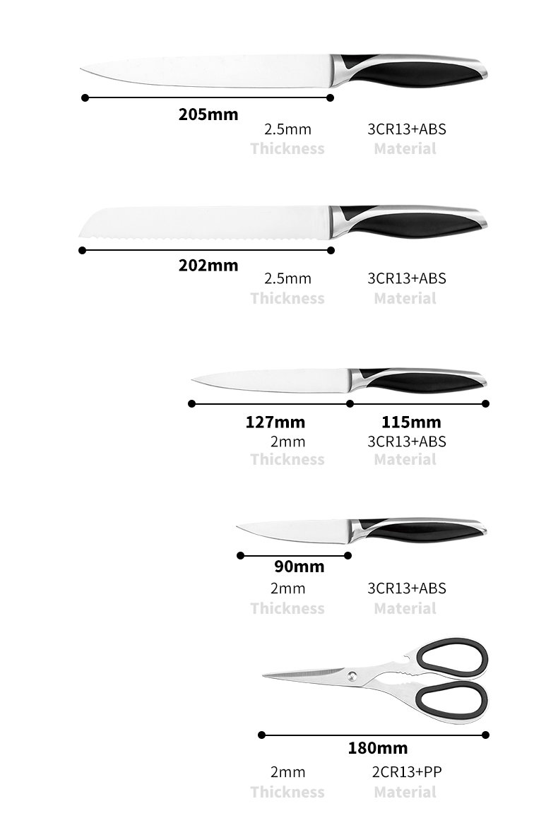 G122-8PCS 3CR13 faca de cozinha de aço inoxidável conjunto facas-ZX | faca de cozinha, ferramentas de cozinha, molde de bolo de silicone, tábua de cortar, conjuntos de ferramentas de cozimento, faca de chef, faca de bife, faca de fatiador, faca utilitária, faca de aparar, bloco de faca, suporte de faca, faca Santoku, faca infantil, faca de plástico, pintura antiaderente Faca, faca colorida, faca de aço inoxidável, abridor de latas, abridor de garrafas, coador de chá, ralador, batedor de ovos, ferramenta de cozinha de nylon, ferramenta de cozinha de silicone, cortador de biscoitos, conjunto de facas de cozinha, apontador de facas, descascador, faca de bolo, faca de queijo, pizza Faca, espátula de silicone, colher de silicone, pinça de comida, faca forjada, tesoura de cozinha, facas de cozimento de bolo, facas de cozinha infantil, faca de escultura
