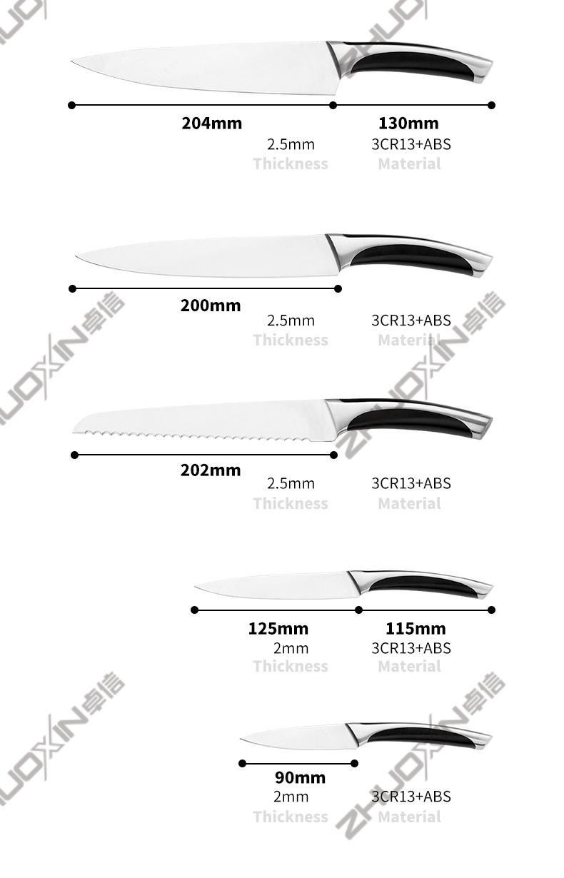 6pcs 부엌 칼, 고기 칼, paring 칼-ZX | 주방 칼, 주방 도구, 실리콘 케이크 금형, 도마, 베이킹 도구 세트, 요리사 칼, 스테이크 칼, 슬라이서 칼, 유틸리티 칼, 패링 칼, 칼 블록, 칼 스탠드, 산토쿠 칼, 유아 칼, 플라스틱 칼, 비 스틱 페인팅 칼,화려한 칼,스테인리스 칼,캔따개,병따개,차 여과기,강판,계란 치는 것,나일론 주방 도구,실리콘 주방 도구,쿠키 커터,요리용 칼 세트,칼 깎이,탈피기,케이크 칼,치즈 칼,피자 칼,실리콘 주걱,실리콘 숟가락,음식 집게,위조 칼,주방 가위,케이크 베이킹 칼,어린이 요리 칼,조각 칼